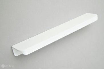 WMN450 торцевая мебельная ручка 200 мм белый матовый