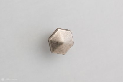 Novecento мебельная ручка-кнопка малая металл