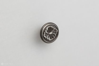 FB025 мебельная ручка-кнопка олово шлифованное