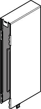 TANDEMBOX intivo, BOXCOVER передний, черный