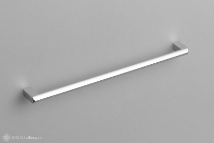 FS184 мебельная ручка-скоба 192 мм хром матовый