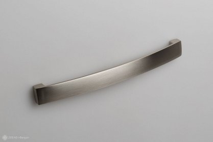 RS191 мебельная ручка-скоба 192 мм атласный никель