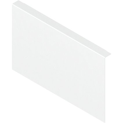 AMBIA-LINE адаптер для задней стенки из ДСП для LEGRABOX с высоким фасадом высота C, белый шелк, 242 мм