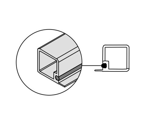 Уплотнитель для SMARTCUBE, 1 метр