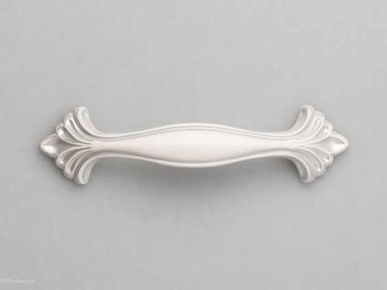 Fenice мебельная ручка-скоба 128 мм серебро прованс