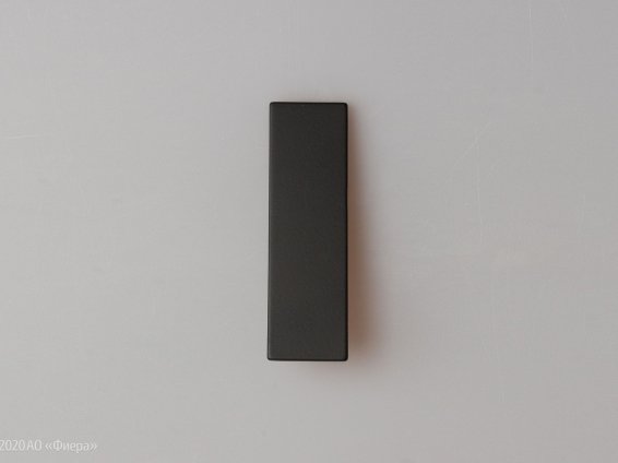 Plate мебельная ручка-капля 32 мм черный матовый