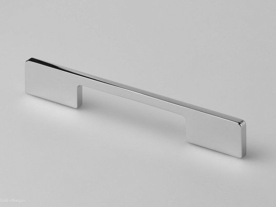 1436 мебельная ручка-скоба 160-192 мм хром