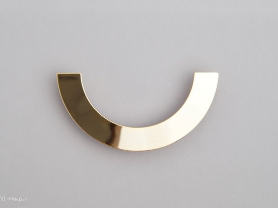 WMN470 мебельная ручка-скоба 132 мм золото глянцевое