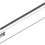 TANDEMBOX intivo, царга L 101/400мм, белая, прав.