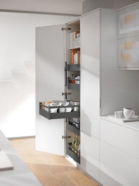 Внутренний ящик TANDEMBOX antaro TIP-ON BLUMOTION (высота C 192, глубина 300 мм, 10-20 кг), серый орион